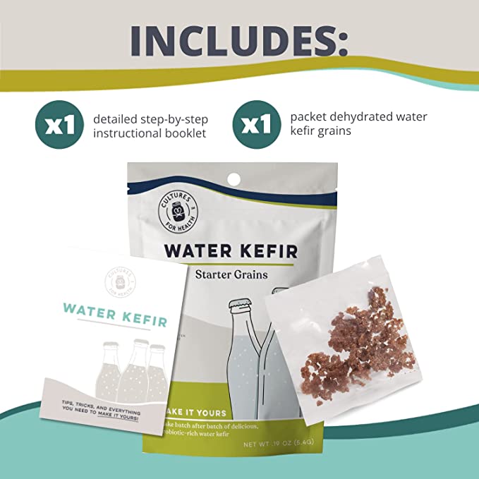 Cultures for Health Water Kefir Starter Grains 5.4g