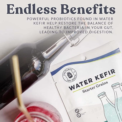 Cultures for Health Water Kefir Starter Grains 5.4g