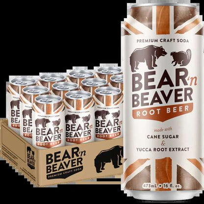Bear 'N Beaver RootBeer 473ml