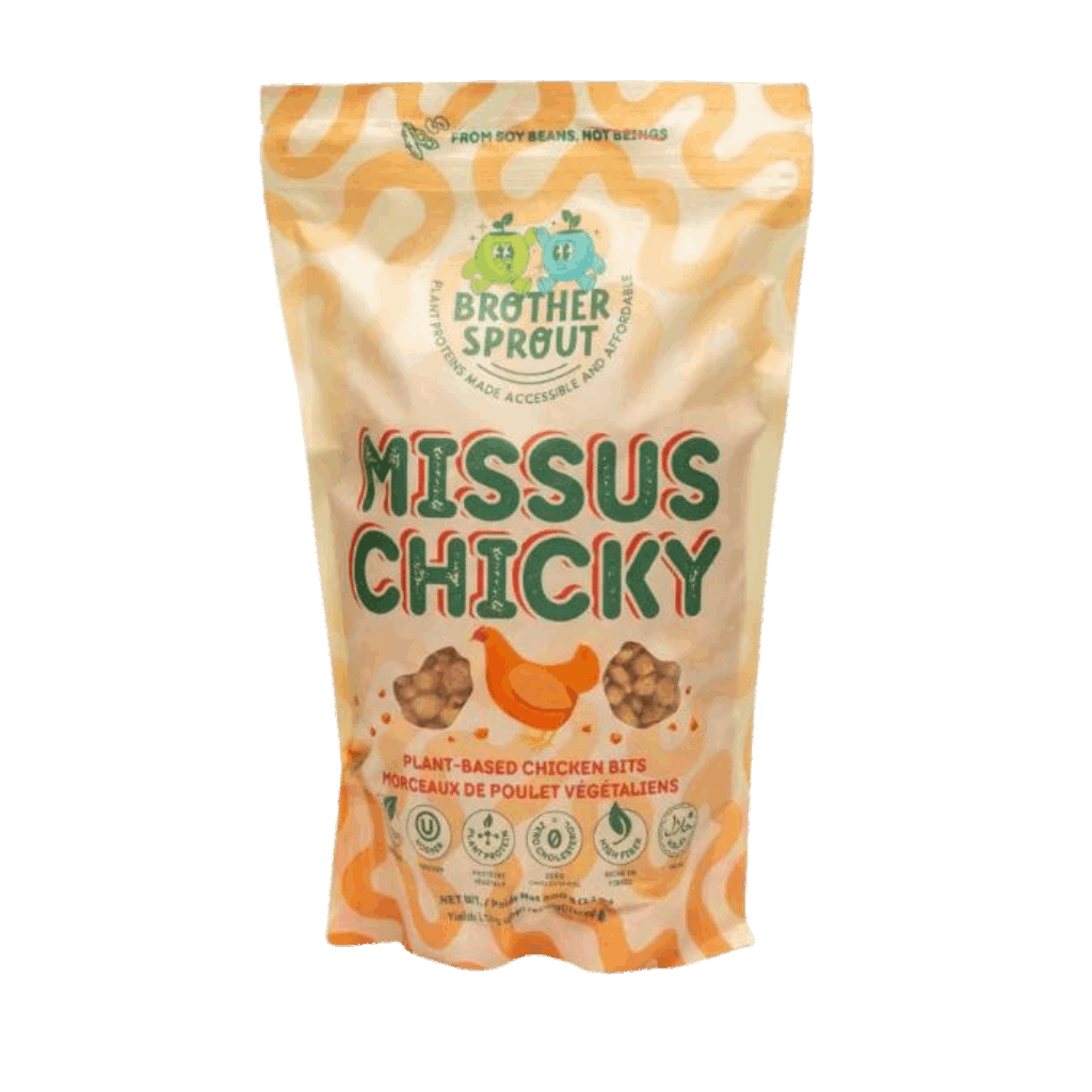 Brother Sprout Missus Chicky Plant-Based Chicken Bits 500g