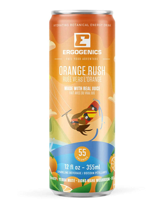 Ergogenics - Energy Drink Orange Rush PAST DATED