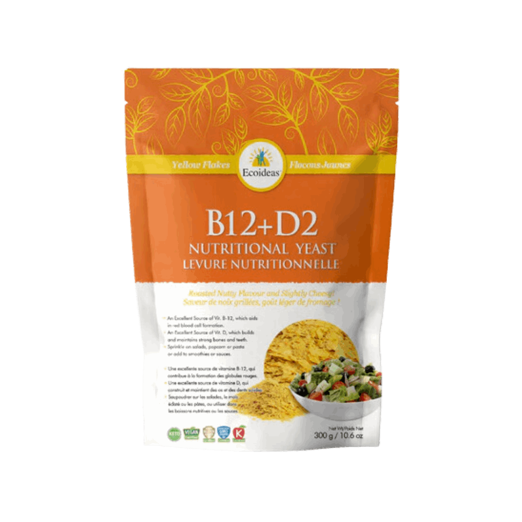 Ecoideas Nutritional Yeast with B12+ D2 300g