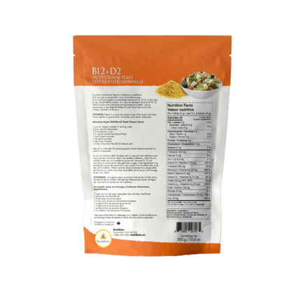 Ecoideas Nutritional Yeast with B12+ D2 300g