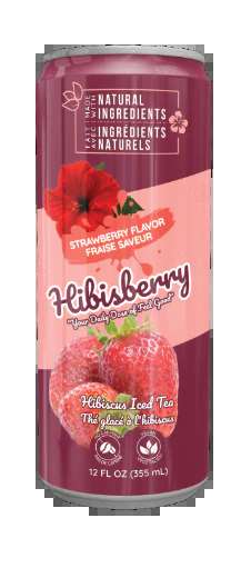 Hibisberry Strawberry Iced Tea 355ml