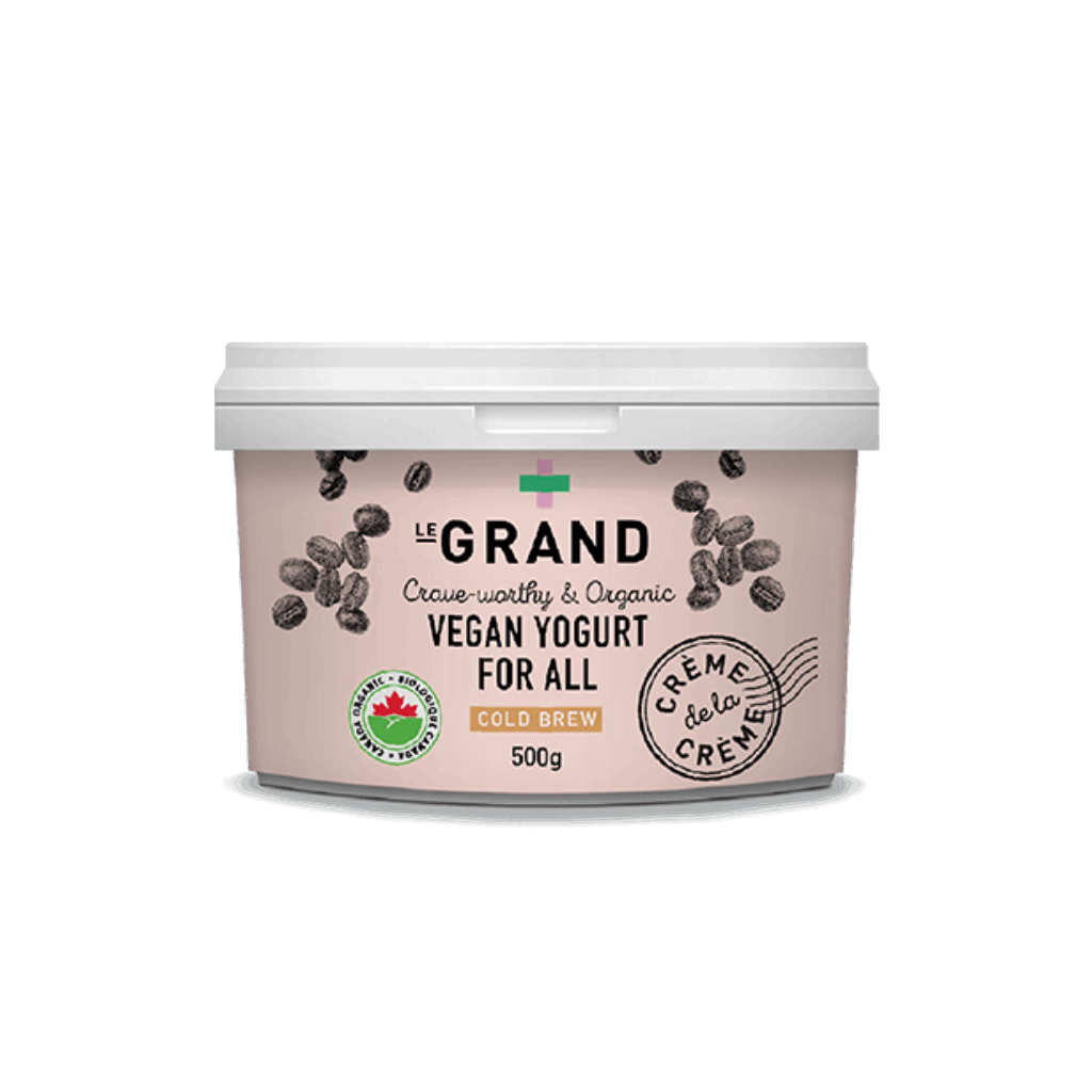 Le Grand Organic Plant-Based Yogurt Cold Brew 500g