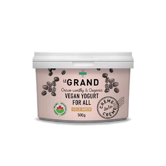 Le Grand Organic Plant-Based Yogurt Cold Brew 500g