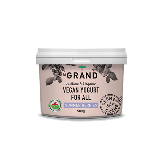Le Grand Organic Plant-Based Yogurt Summer Berry 500g