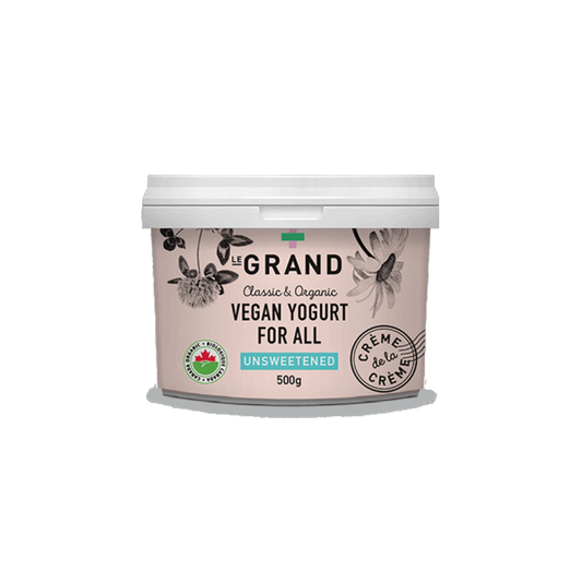 Le Grand Organic Plant-Based Yogurt Unsweetened 500g