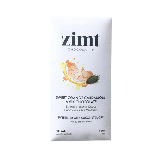 Zimt - Sweet Orange Cardamom Mylk Chocolate 40g