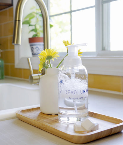 Revolubar Foaming Hand Soap Glass Bottle