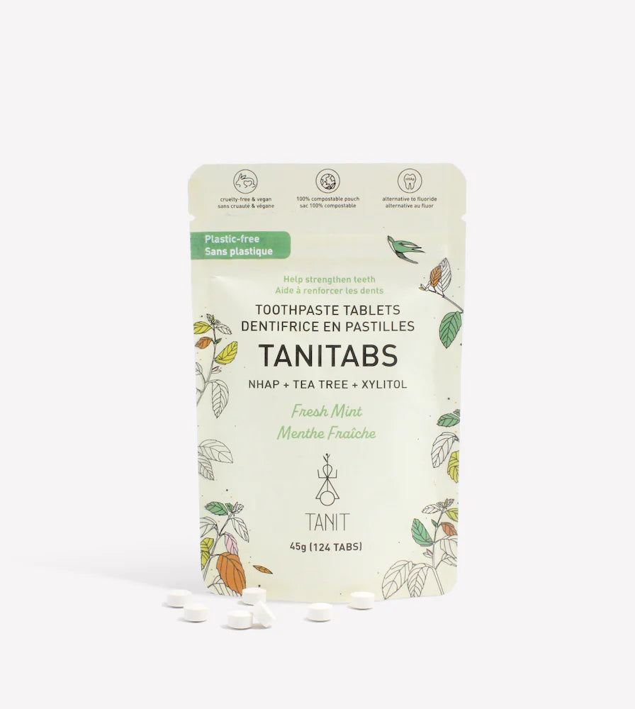 Tanit Toothpaste Tablets Fresh Mint 124tabs