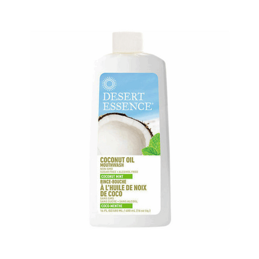 Desert Essence - Alcohol-Free Coconut Oil Mouthwash Rinse