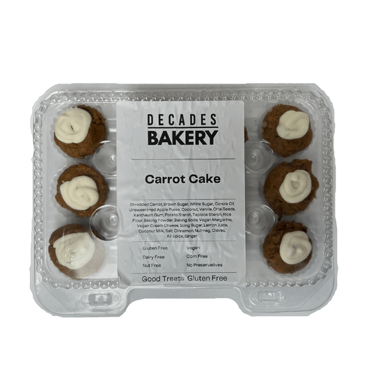 Decades Bakery Carrot Cake Mini Bites 12pk
