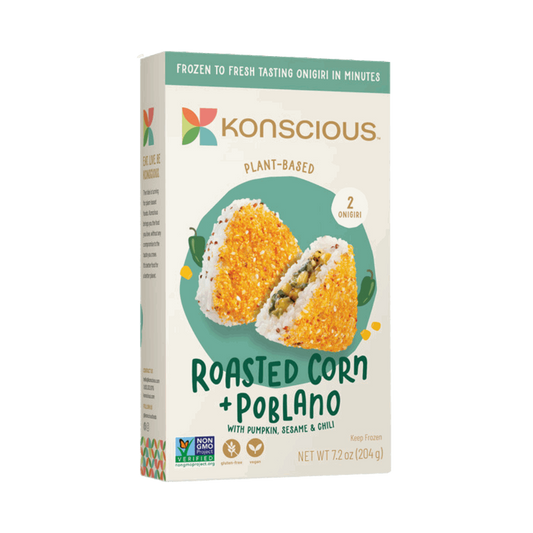 Konscious Foods - Onigiri Roasted Corn & Poblano