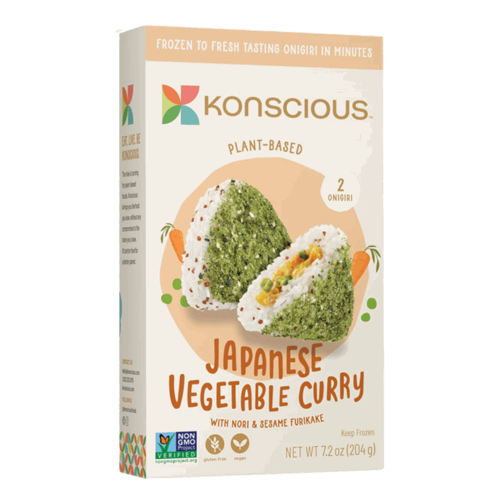 Konscious Foods - Onigiri Japanese Vegetable Curry