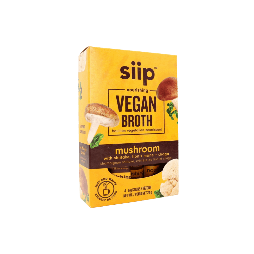 Siip Vegan Mushroom Broth  4 pk