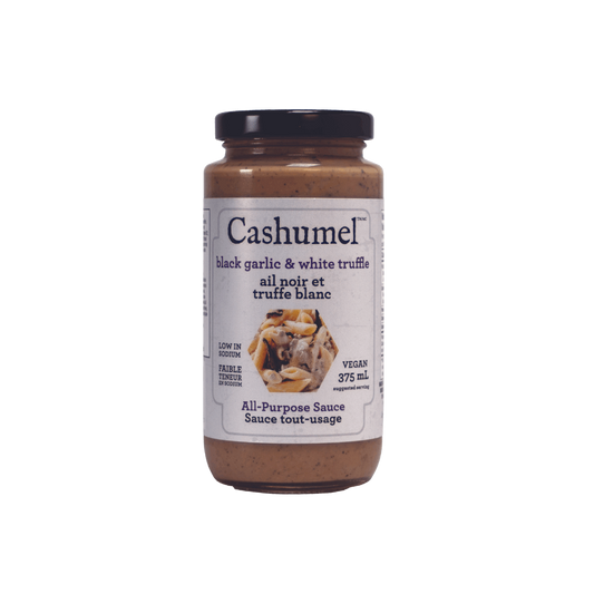 Cashumel - Black Garlic & White Truffle Sauce 375ml