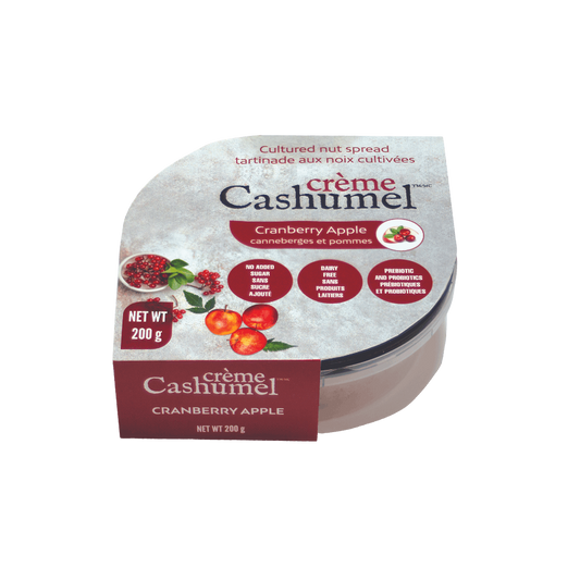 Cashumel Cranberry - Apple Cultured Nut Spread 227g