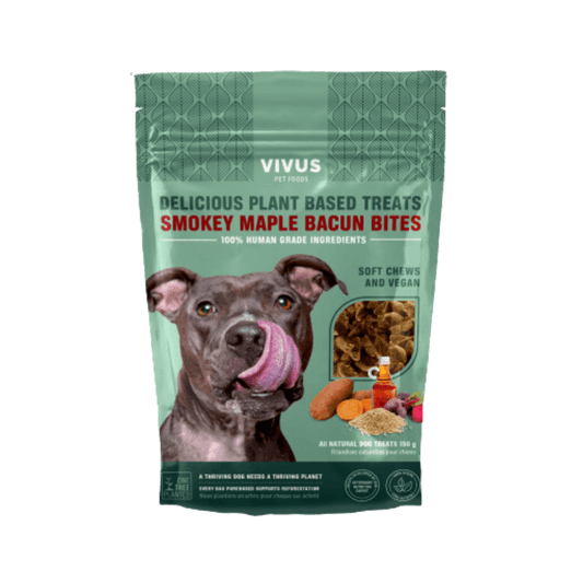 Vivus - Smokey Maple Bacun bites 150g - The Veganist 