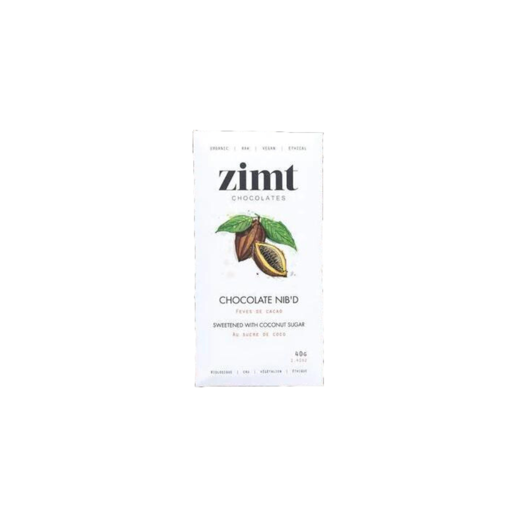Zimt - Chocolate Nib'd Bar 40g