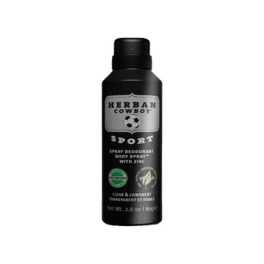 Herban Cowboy - Sport Dry Spray Deodorant