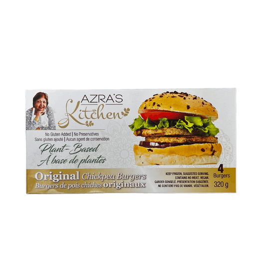 Azra’s Kitchen - Original Chickpea Burger 2pk