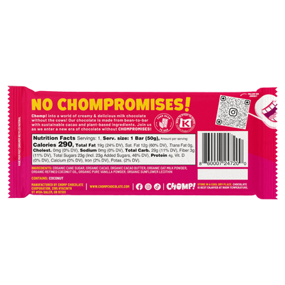 Chomp! - Original Vegan Milk Chocolate Bar