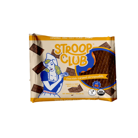 Stroop Club - Chocolate Covered Caramel Stroops 2pk