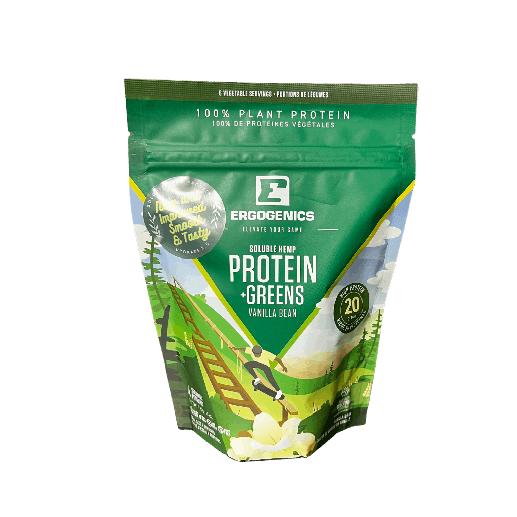 Ergogenics - Plant Protein + Greens - Vanilla - 120g