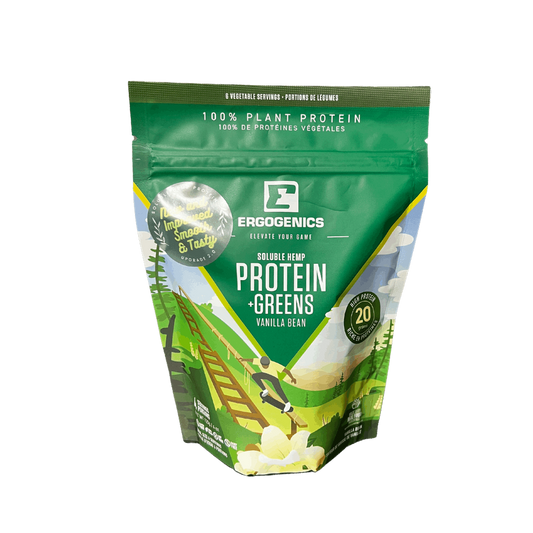 Ergogenics - Plant Protein + Greens - Vanilla - 120g