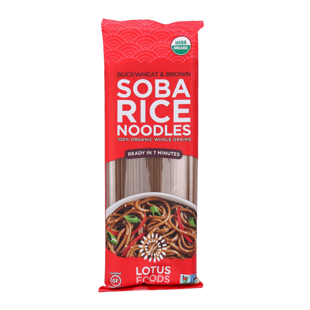 Lotus Foods Buckwheat & Brown Soba Rice Noodles 227g