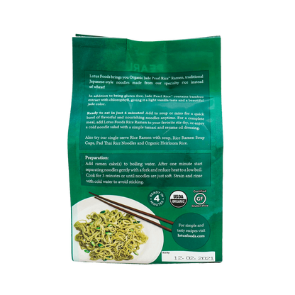 Lotus Foods Jade Pearl Rice Ramen Noodles 283g