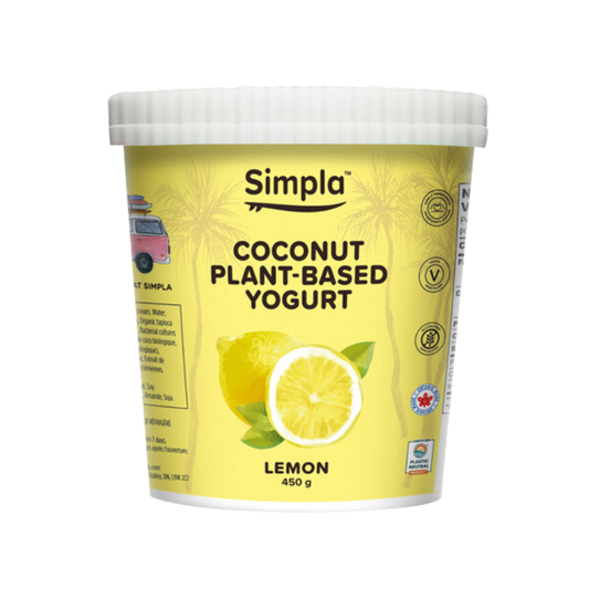 Simpla Coconut Yogurt Lemon 450g