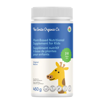 Smile Organic - Plant-based dairy alternative for kids (ages 2-8 ) 450g
