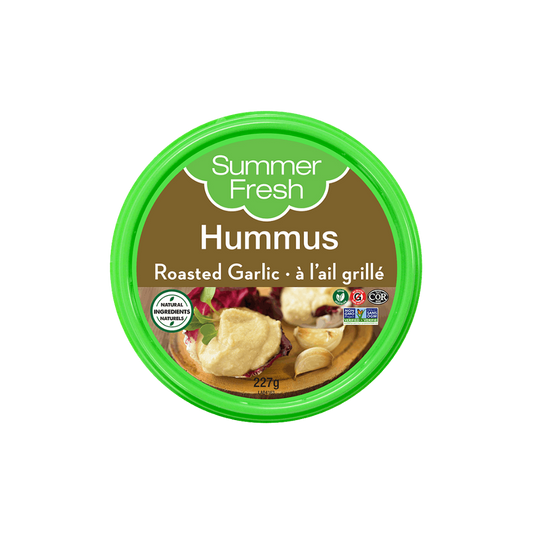 Summer Fresh Roasted Garlic Hummus 255g