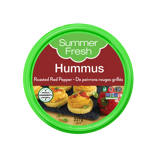 Summer Fresh Roasted Red Pepper Hummus 255g