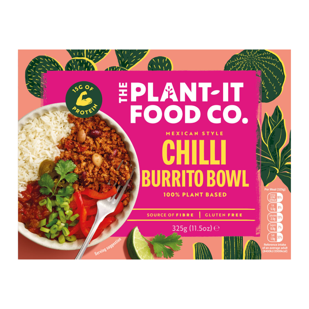 The Plant It Food Co. Chili Burrito Bowl 325g
