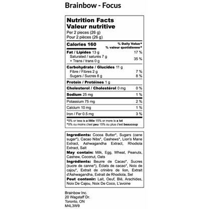Brainbow Calm Chocolate Truffles 26g