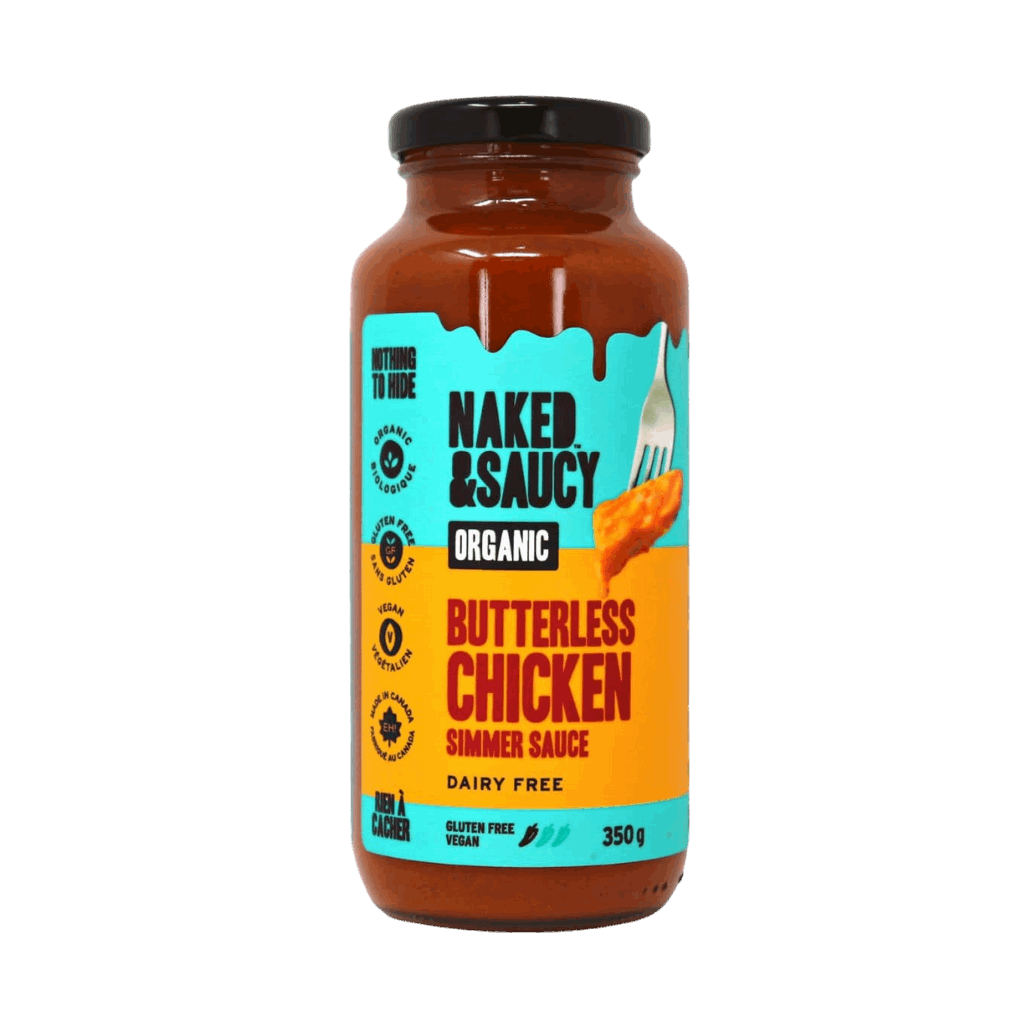 Naked & Saucy Butterless Chicken Simmer Sauce 350g
