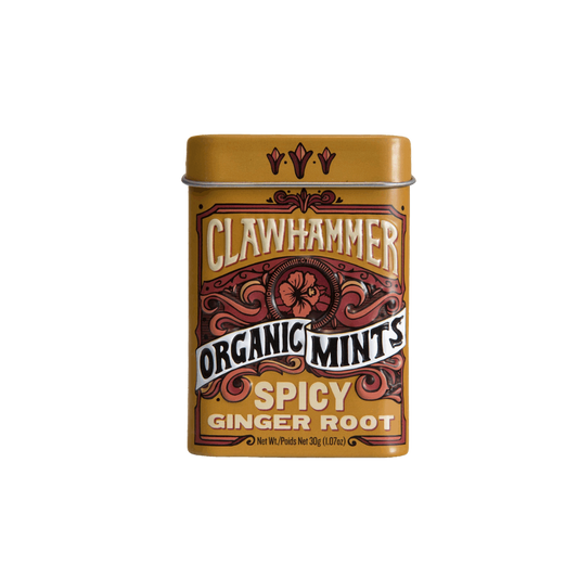 ClawHammer Organic Mints - Spicy Ginger Root