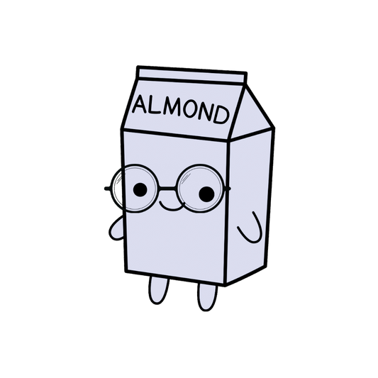 Almond Milk Sticker