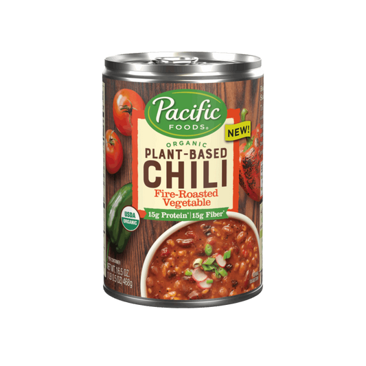 Pacific Foods Organic Plant-Based Fire Roasted Vegetable Chili 468g