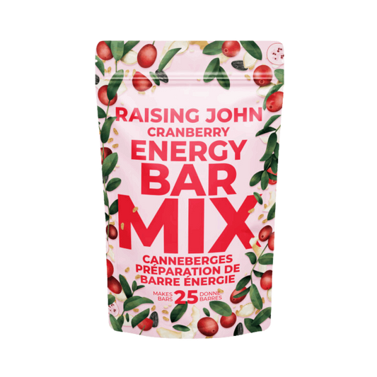 Raising John Cranberry Energy Bar Mix 350g