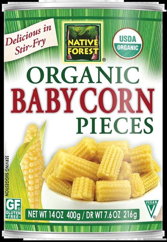Native Forest - Cut Baby Corn 400g