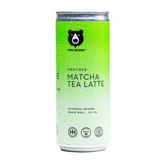 Two Bears Frothed Matcha Tea Latte 207ml