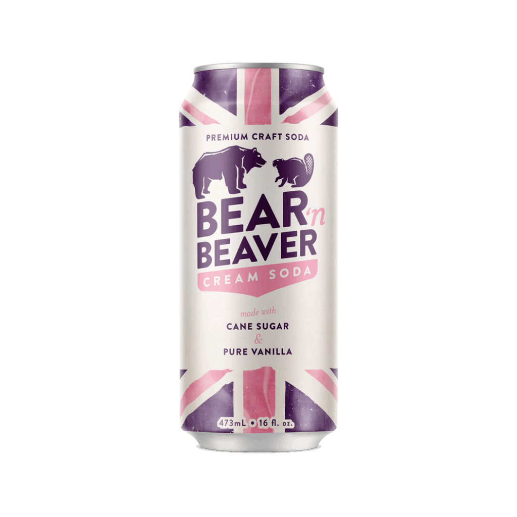 Bear 'N Beaver Cream Soda 473ml