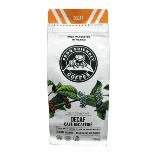 Frog Friendly Coffee- Whole Bean Decaf