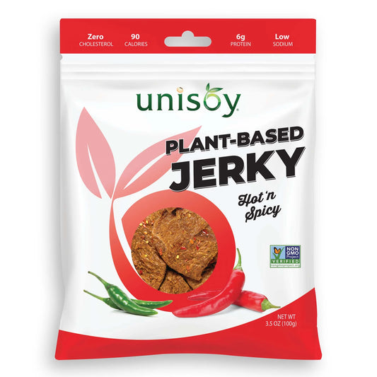 Unisoy Jerky Hot'n Spicy  100g