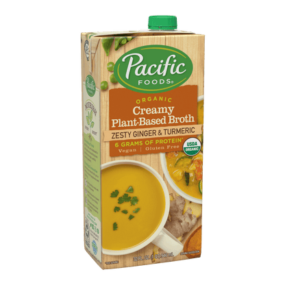 Pacific - Zesty Ginger Turmeric Soup 946ml PAST DATED
