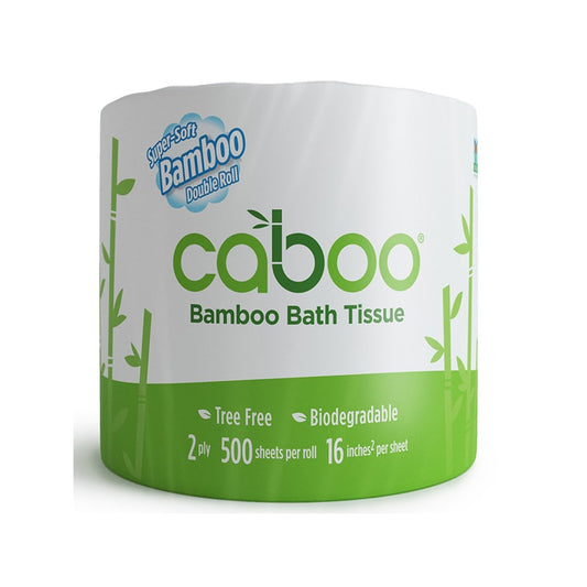 Caboo Paper Products - 2 Ply Toilet Tissue 1 Roll